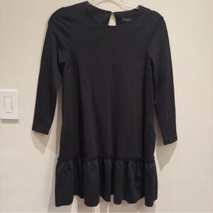 Banana Republic Black Mini Flare Dress OP